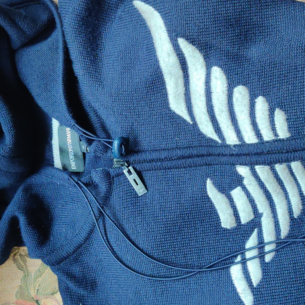 Emporio Armani knit hoody